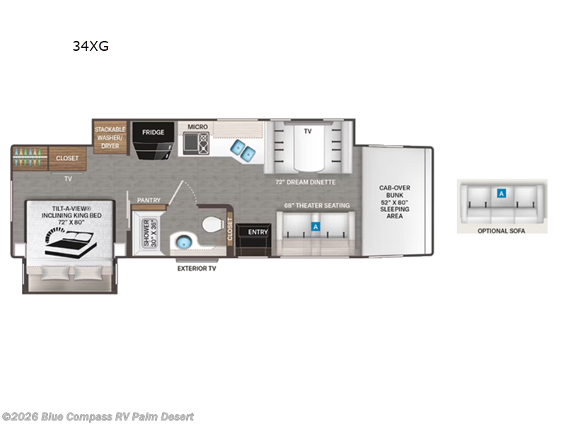 Used 2025 Thor Motor Coach Pasadena 34XG available in Palm Desert, California