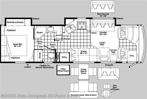 Used 2007 Itasca Meridian 34 H available in Palm Desert, California