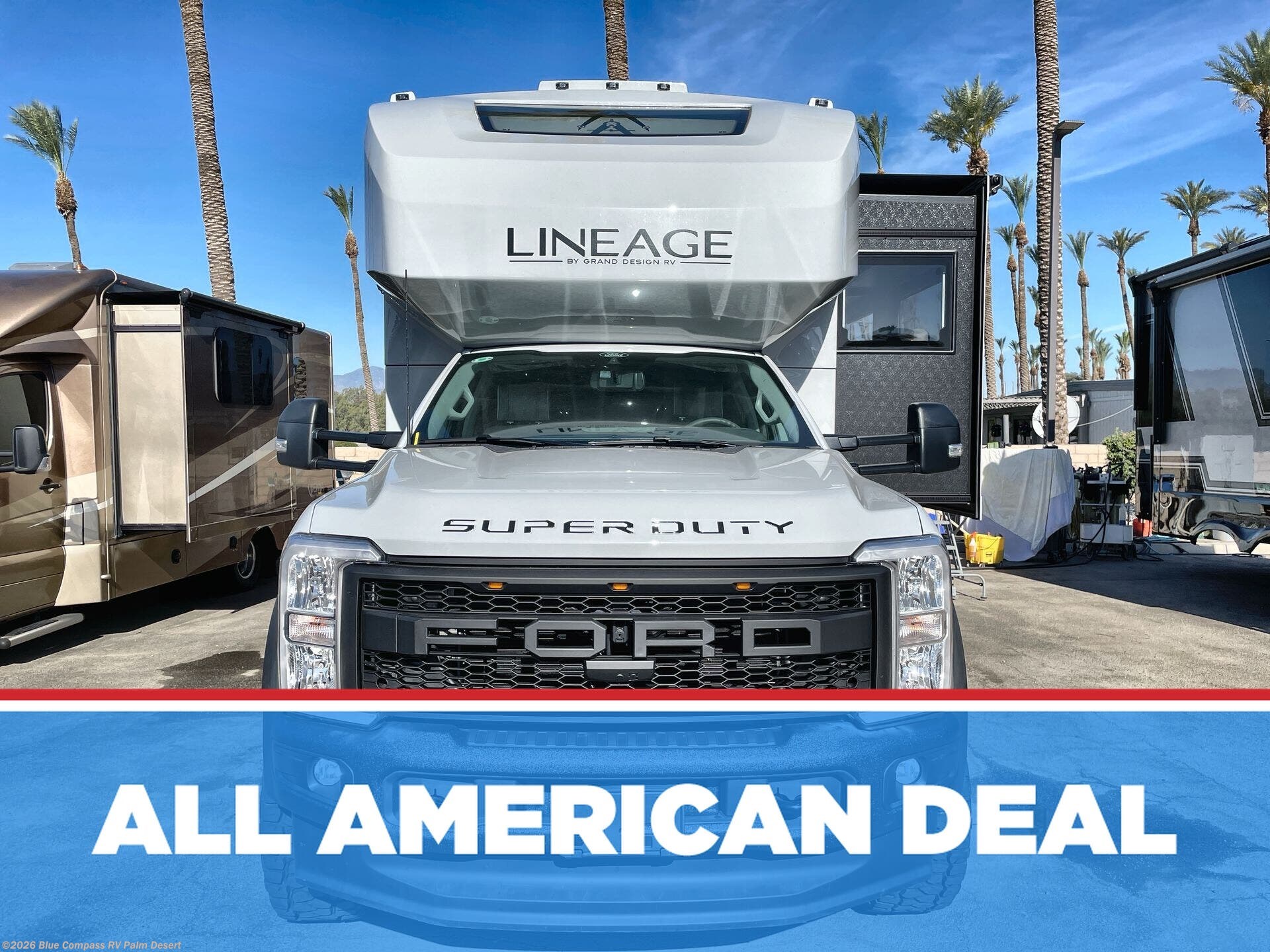 New 2026 Grand Design Lineage Series F 31ZW5 available in Palm Desert, California