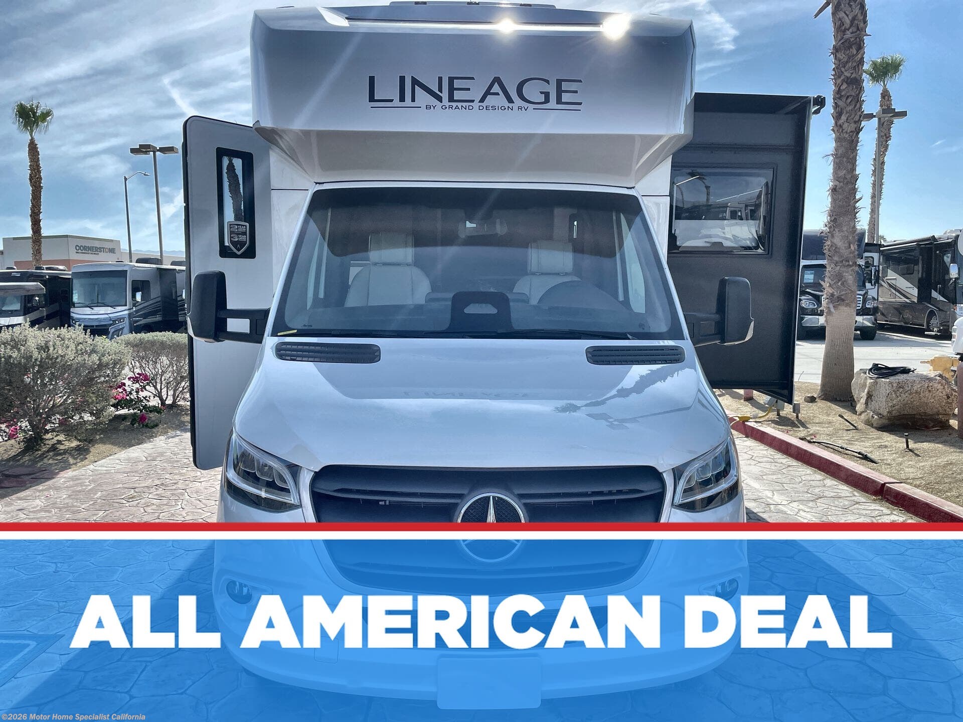 New 2026 Grand Design Lineage Series M 25FW available in Palm Desert, California