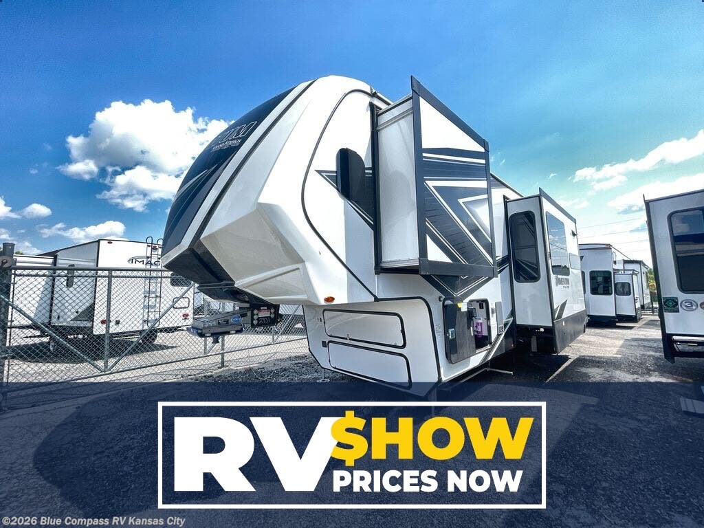 New 2025 Grand Design Momentum M-Class 344M available in Grain Valley, Missouri