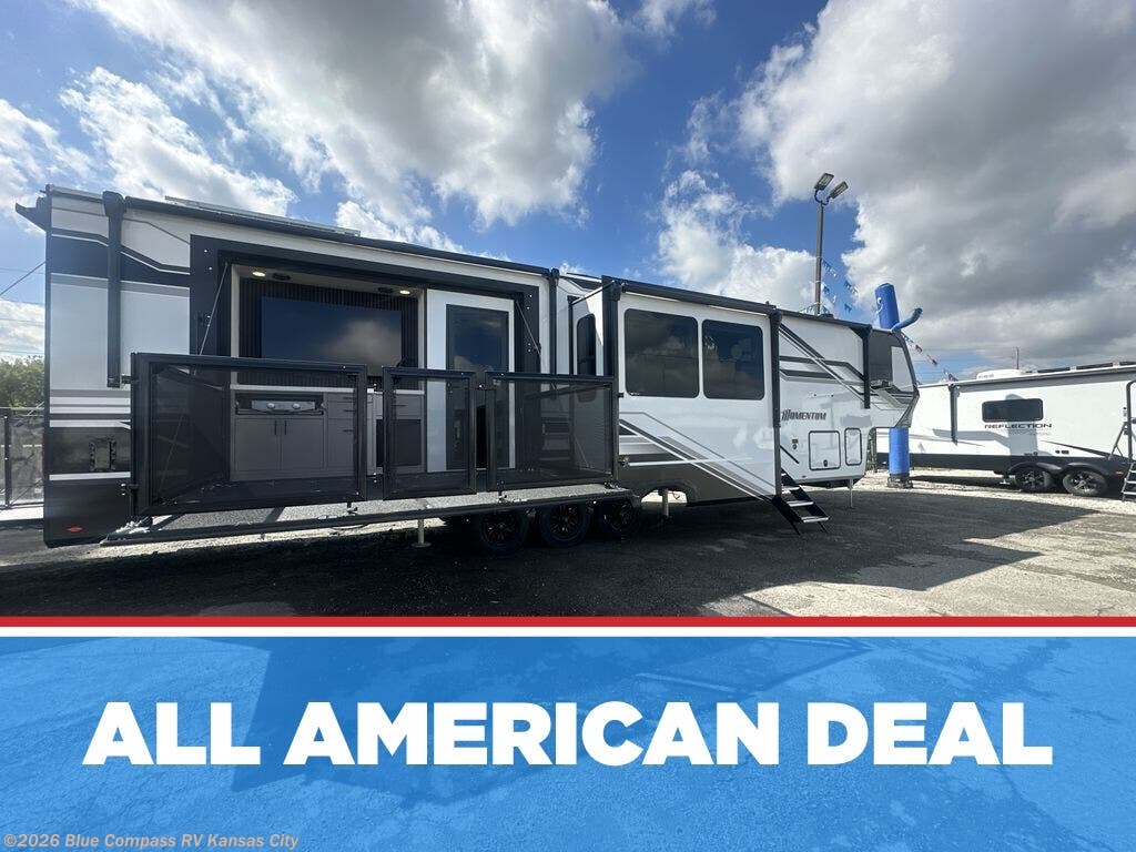 New 2026 Grand Design Momentum M-Class 399M available in Grain Valley, Missouri
