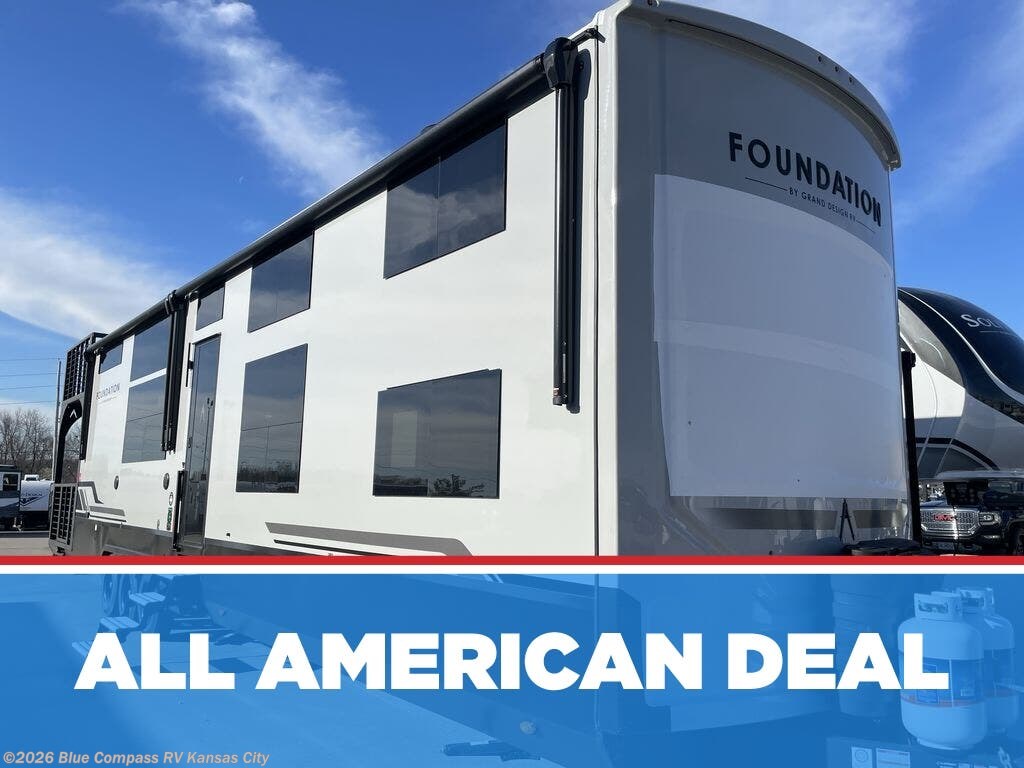 New 2026 Grand Design Foundation 42GD available in Grain Valley, Missouri