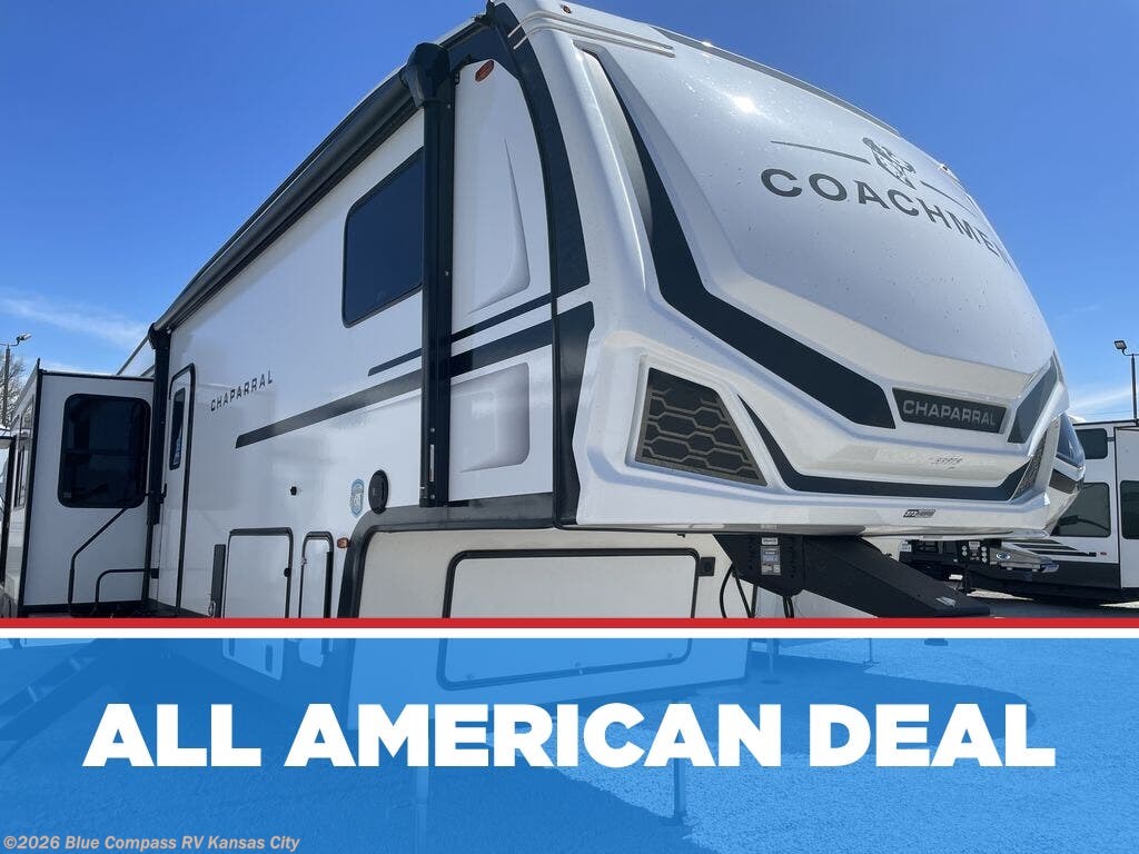 New 2026 Coachmen Chaparral 373MBRB available in Grain Valley, Missouri