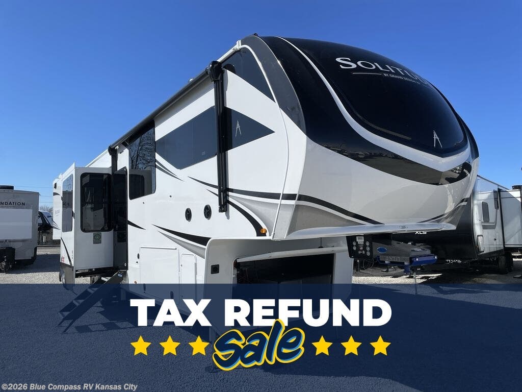 New 2026 Grand Design Solitude 390RK available in Grain Valley, Missouri