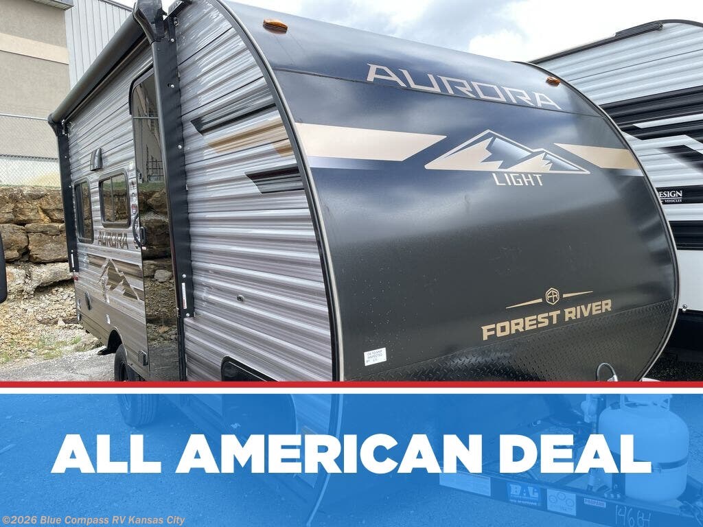 New 2026 Forest River Aurora Light 15RDX available in Grain Valley, Missouri