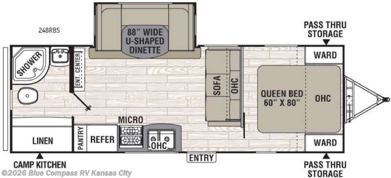 Used 2016 Coachmen Freedom Express 248RBS available in Grain Valley, Missouri