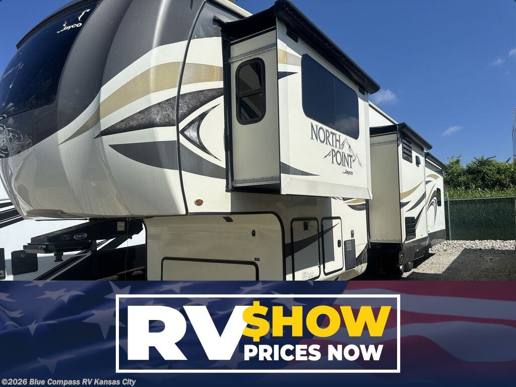 Used 2018 Jayco North Point 381FLWS available in Grain Valley, Missouri