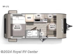  New 2024 Forest River  R Pod RP-171 available in Middlebury, Indiana