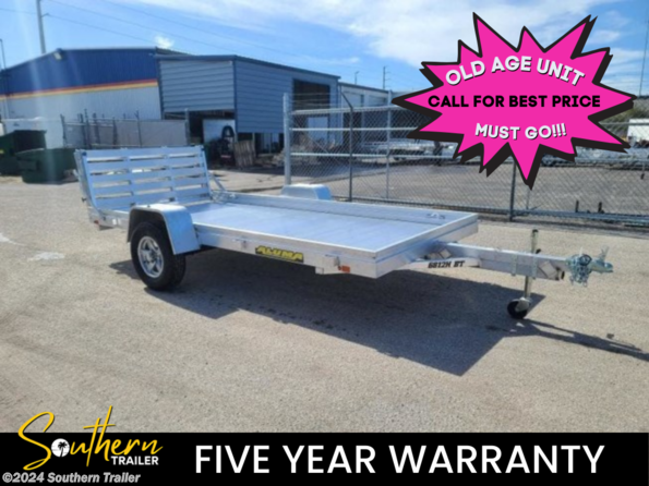 2023 Aluma 6812H-S-BT 12' Aluminum Utility Trailer. CALL FOR BEST PRICE available in Englewood, FL