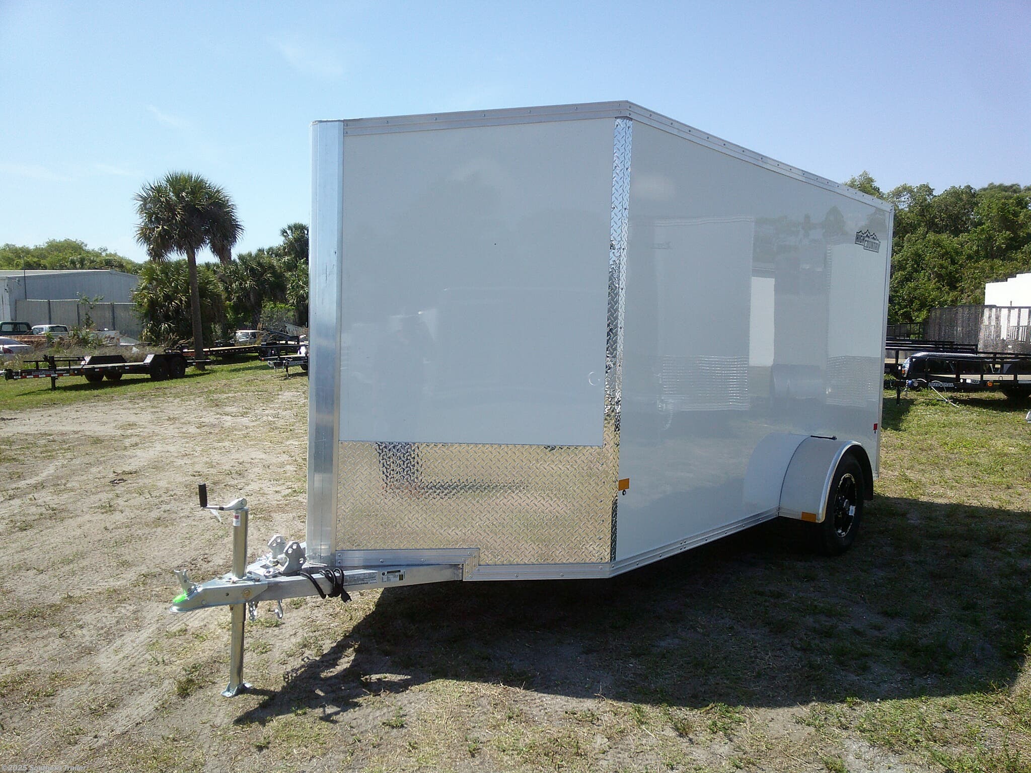 6x12 Cargo Trailer for sale | New High Country Trailers 6X12 Extra Tall ...