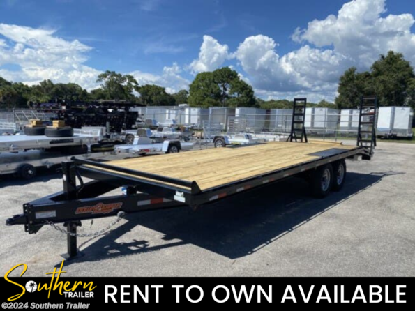 2022 Down 2 Earth 102X24 Deckover Equipment Trailer 14K LB GVWR available in Englewood, FL