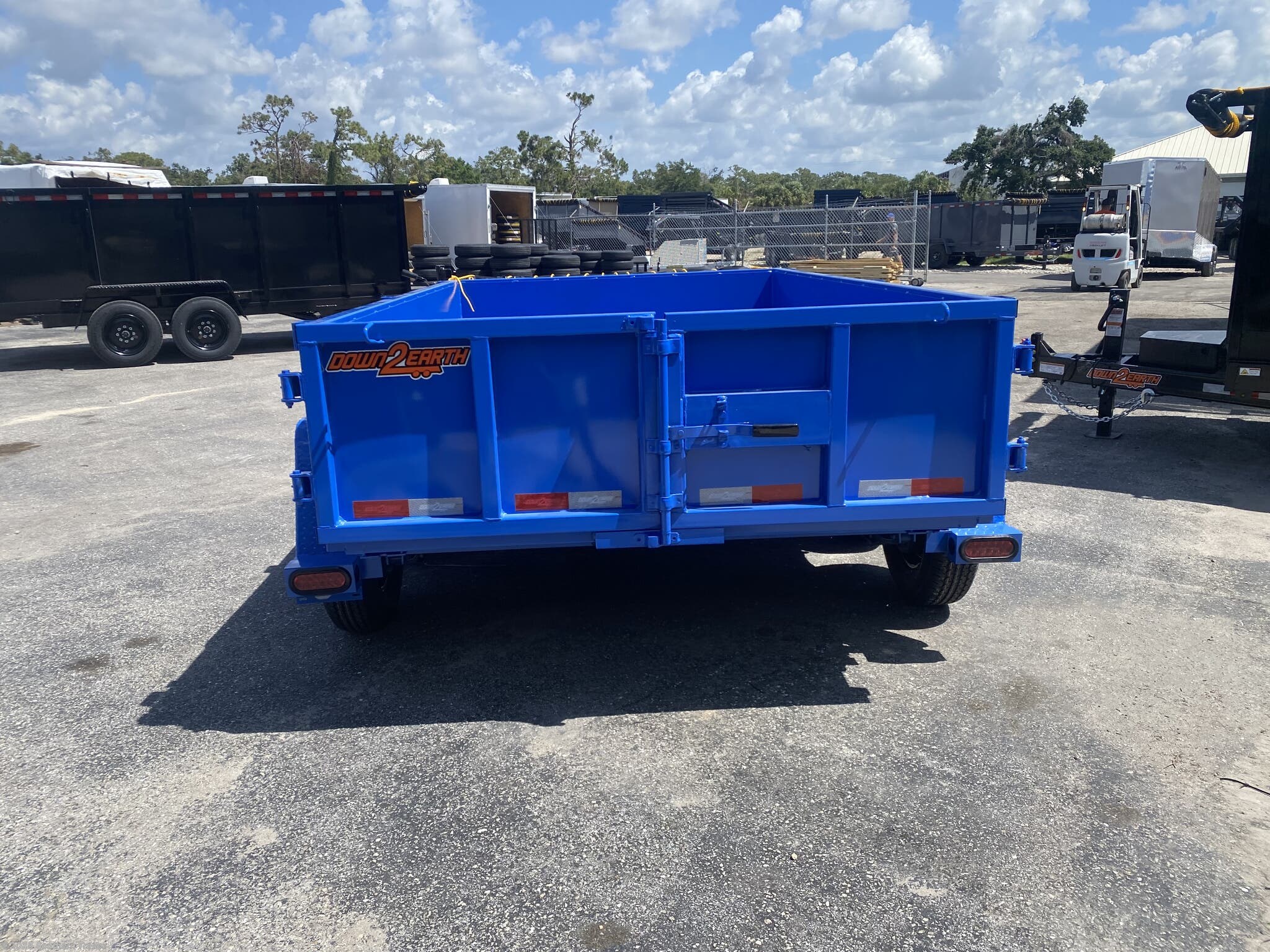 6x10 Dump Trailer for sale New Down 2 Earth 6X10 Dump Trailer
