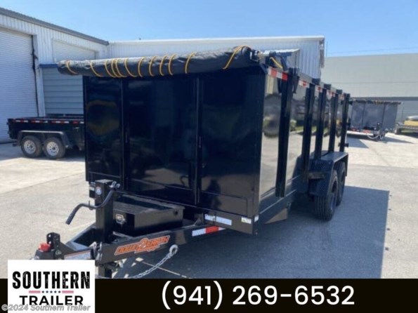 2024 Down 2 Earth 82X16 Dump Trailer 17.5K GVWR available in Englewood, FL