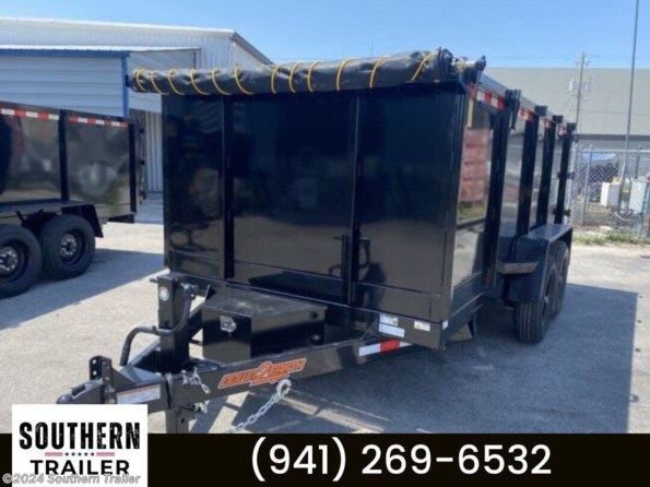 2024 Down 2 Earth 82x14 Tall Sided Dump Trailer 14K LB GVWR available in Englewood, FL