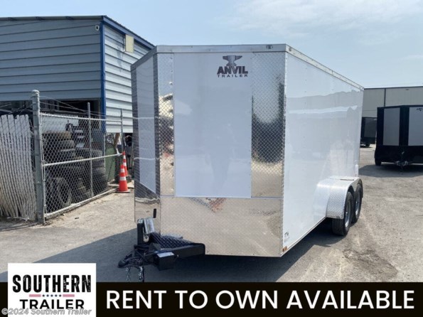 2024 Anvil 7X14 Extra Tall Enclosed Cargo Trailer 7000 LB available in Englewood, FL