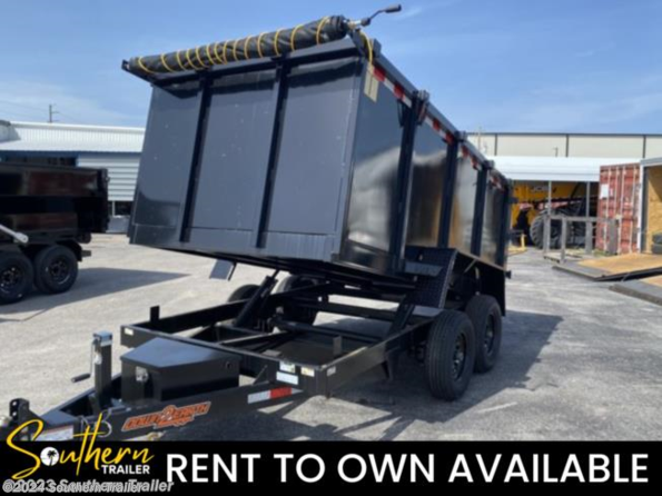 2024 Down 2 Earth 6x12x4 Tall Sided Dump Trailer 9990 LB GVWR available in Englewood, FL