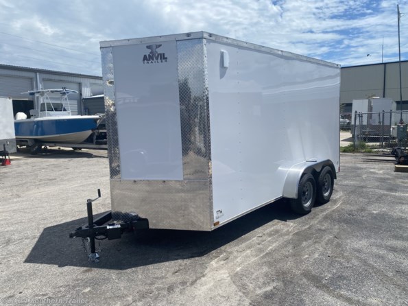 2024 Anvil 7X14 Extra Tall Enclosed Cargo Trailer 7000 LB available in Englewood, FL
