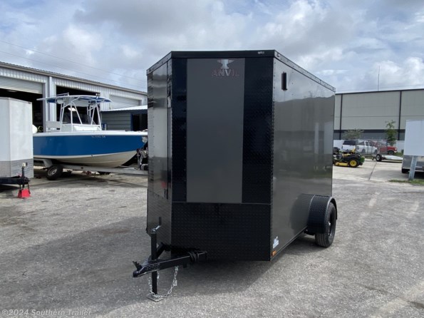 2024 Anvil 6X10SA  Enclosed Cargo Trailer 2990lb GVWR available in Englewood, FL