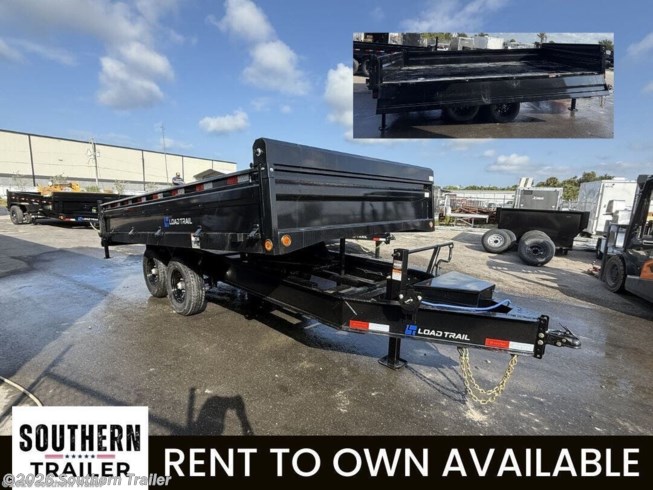 2026 Load Trail DZ 96X16X18" Deckover Dump w/Fold Down Sides 14K GVWR 2026 Load Trail DZ 96X16X18" Deckover Dump w/Fold Down Sides 14K GVWR