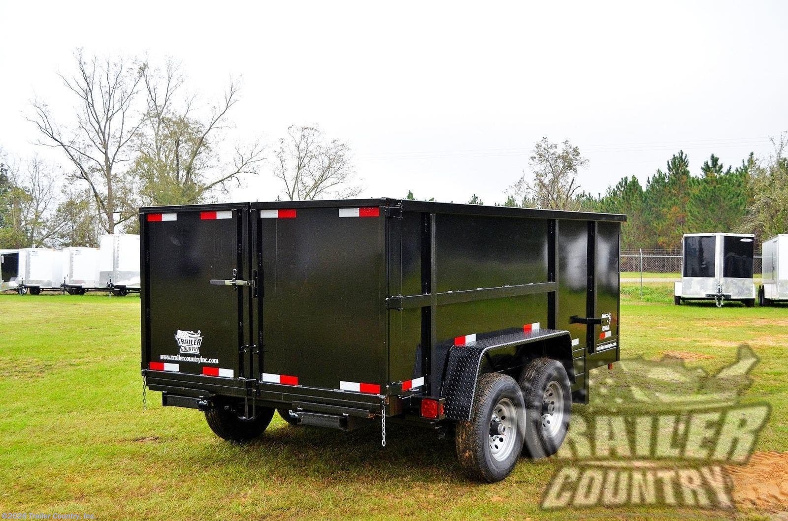 7x14 Dump (Heavy Duty) Trailer for sale New Taylor Trailers TrailersUSA