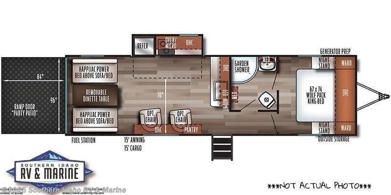 Used 2020 Forest River Cherokee Wolf Pack 23PACK available in Jerome, Idaho