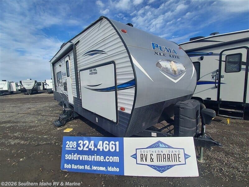Used 2018 Forest River Puma PALOMINO  XLE 25TFC available in Jerome, Idaho