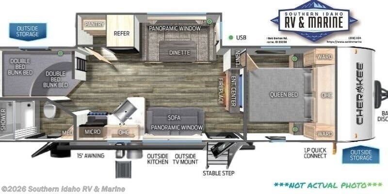 Used 2022 Forest River Cherokee 274BRB available in Jerome, Idaho