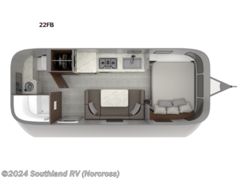 New 2023 Airstream Caravel 22FB available in Norcross, Georgia
