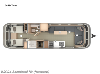 New 2024 Airstream Globetrotter 30RB Twin available in Norcross, Georgia