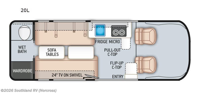 Used 2020 Thor Motor Coach Sequence 20L available in Norcross, Georgia