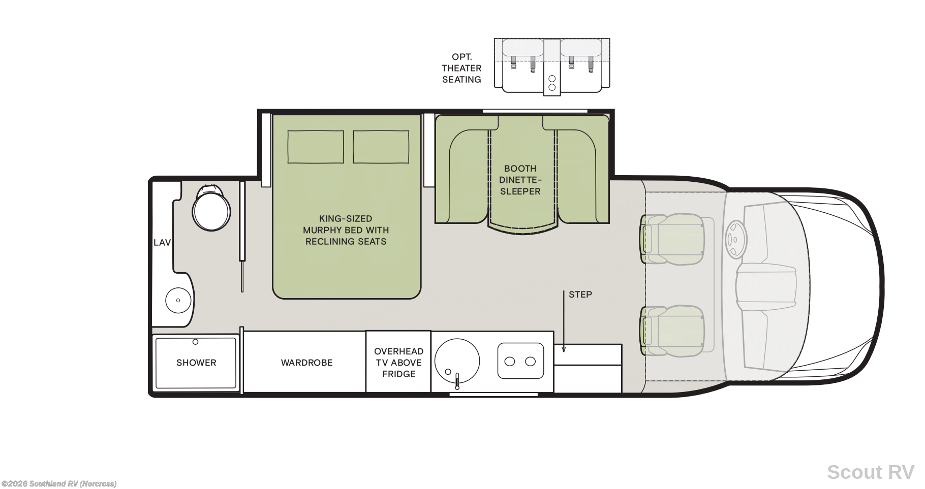 New 2027 Tiffin Wayfarer 25RW available in Norcross, Georgia