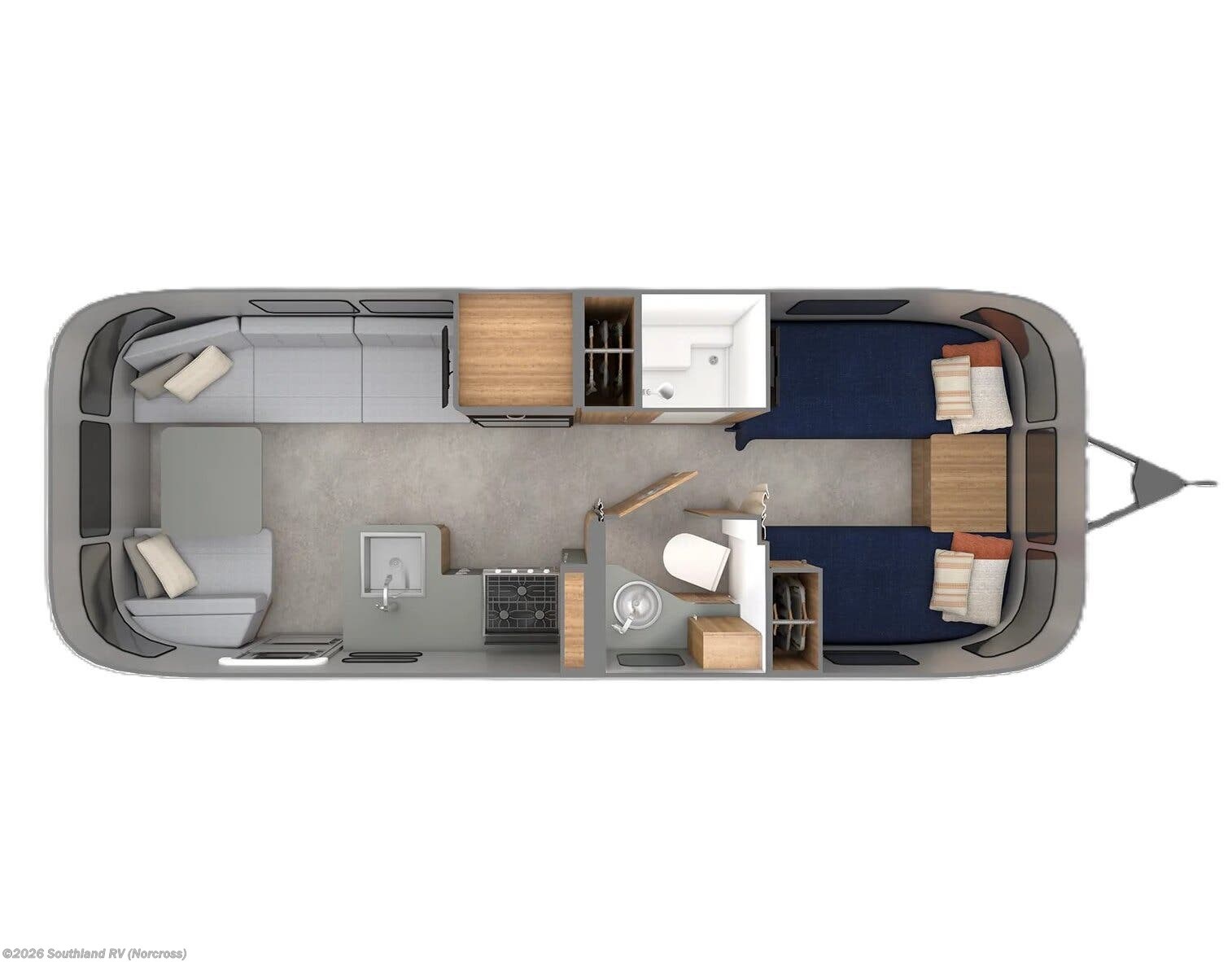 New 2027 Airstream Trade Wind 25FB Twin available in Norcross, Georgia