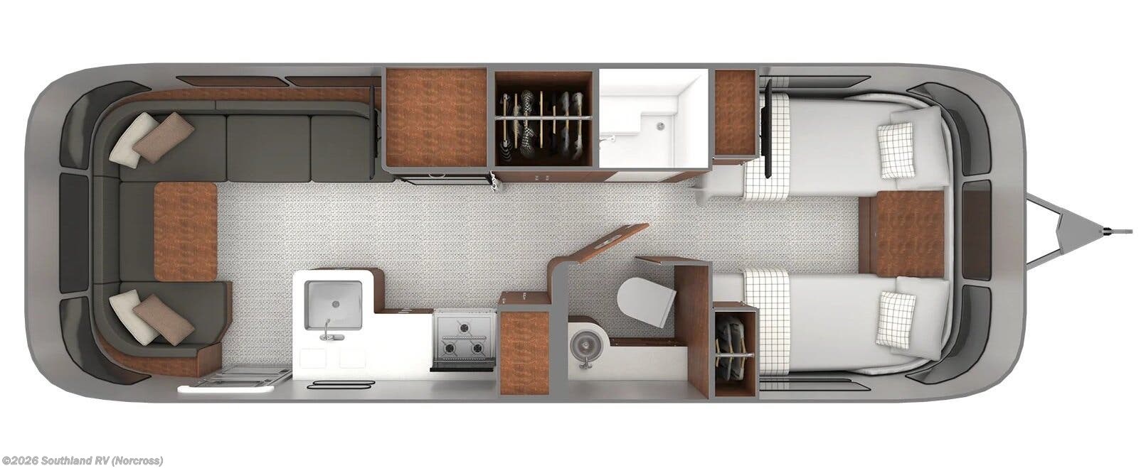 New 2027 Airstream Globetrotter 27FB Twin available in Norcross, Georgia