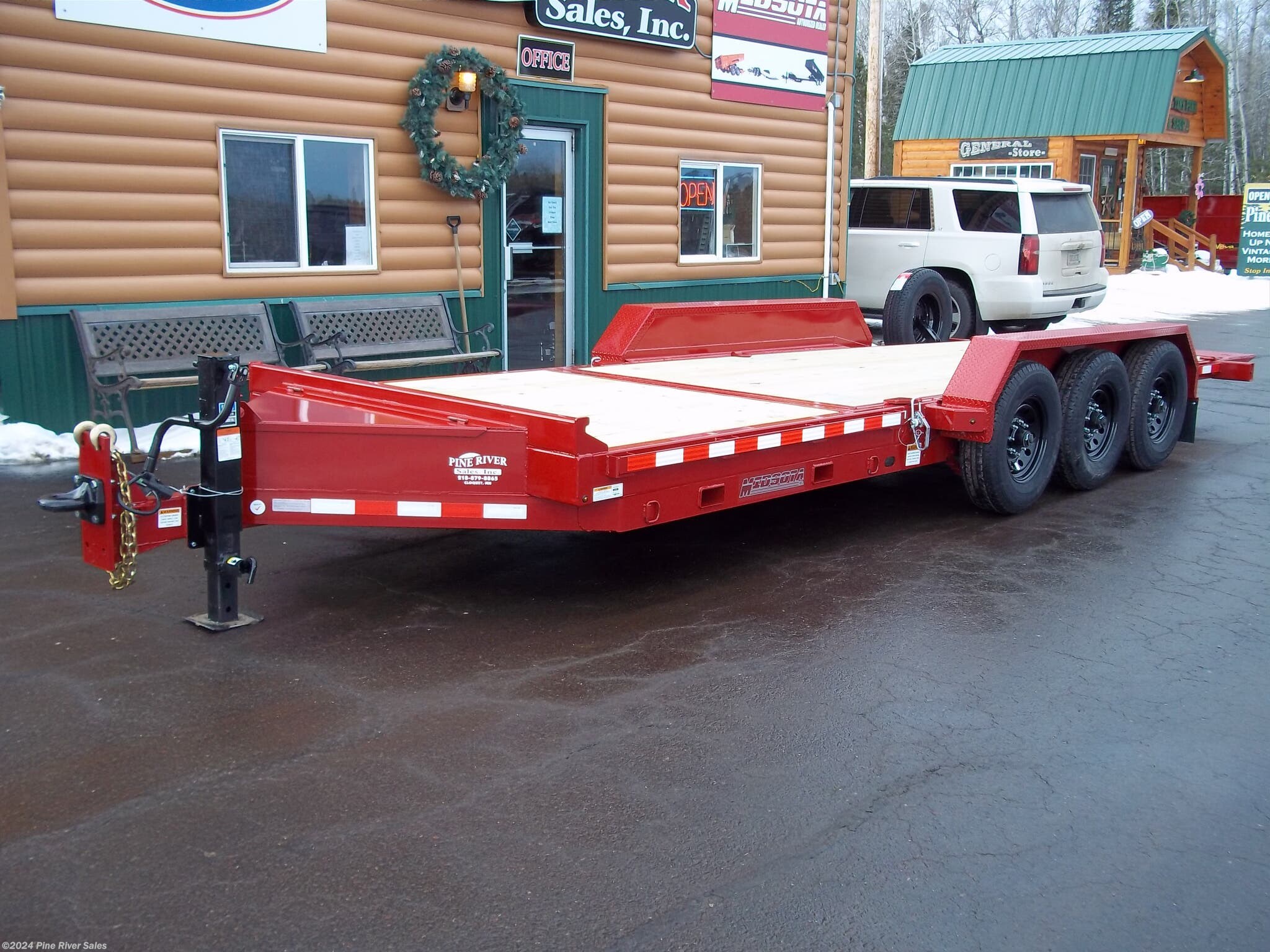 6x26 Vehicle Tilt Deck Trailer For Sale | New Midsota TB 26' Tilt Bed ...