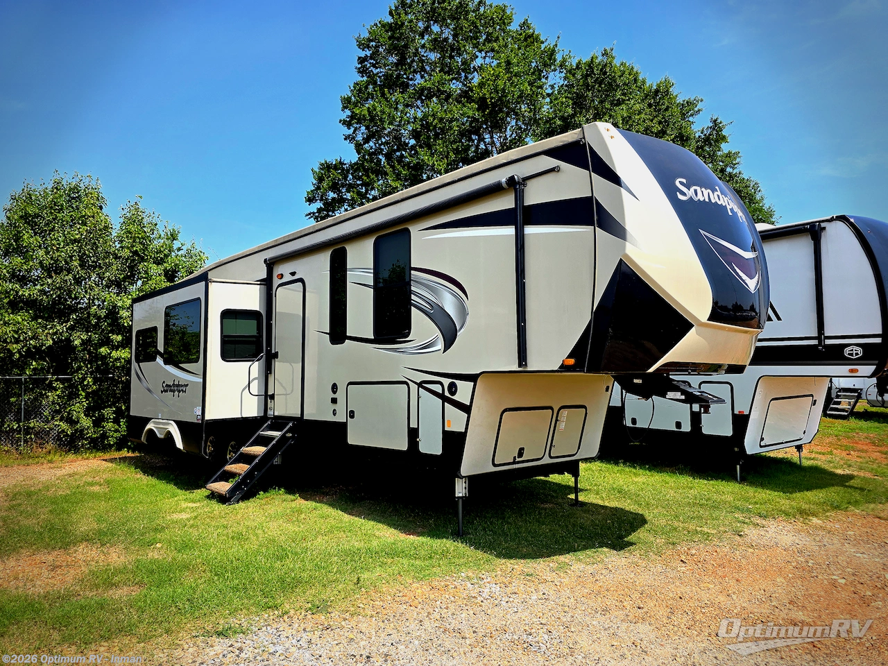 Used 2020 Forest River Sandpiper 373BH available in Inman, South Carolina