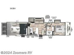 New 2025 Forest River XLR Boost X 363BX available in Wabash, Indiana