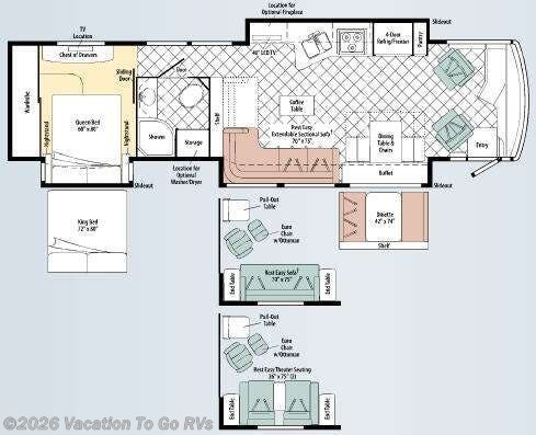 Used 2010 Itasca Ellipse 40bd available in Pendleton, South Carolina