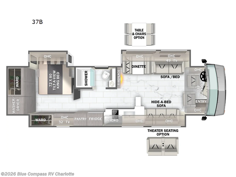 New 2026 Forest River Berkshire XL 37B available in Concord, North Carolina
