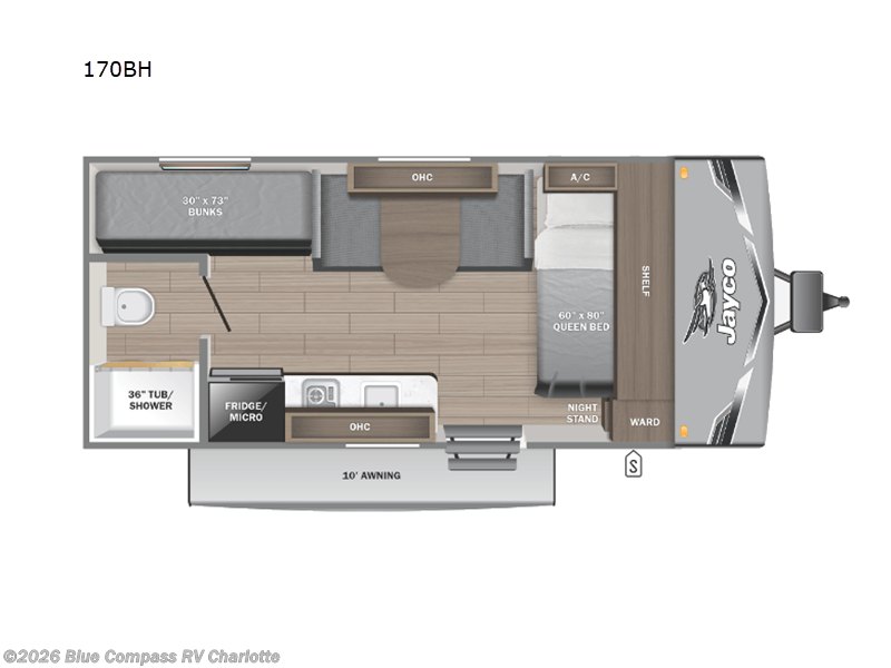 Used 2025 Jayco Jay Flight SLX 170BH available in Concord, North Carolina