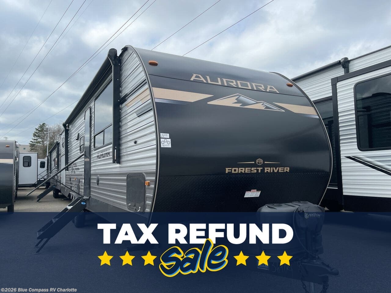 New 2026 Forest River Aurora 34BHTS (2 Queen Beds) available in Concord, North Carolina