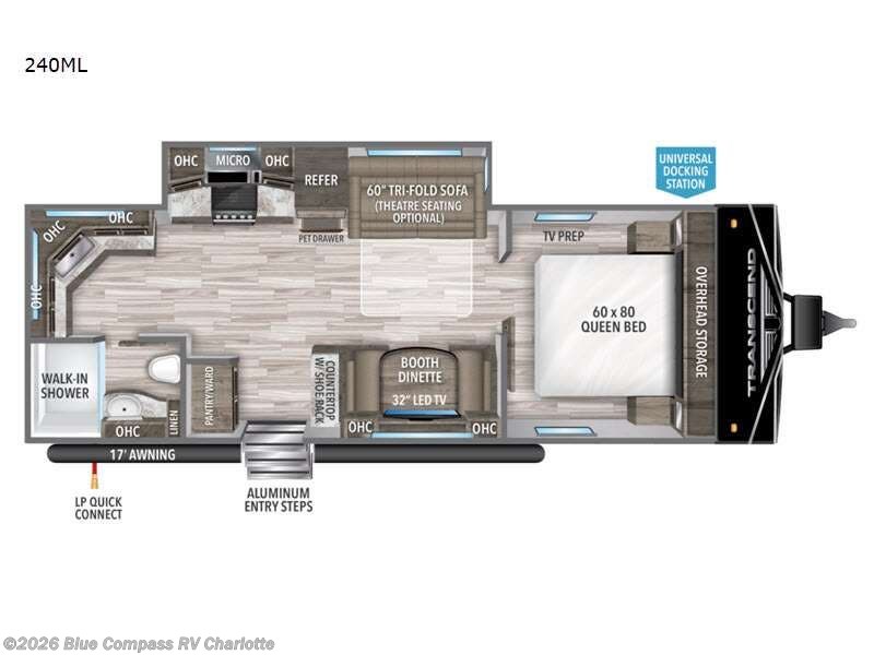Used 2022 Grand Design Transcend Xplor 240ML available in Concord, North Carolina