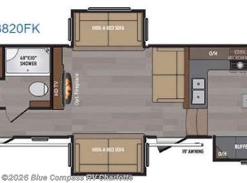 Used 2016 Keystone Montana 3820FK available in Concord, North Carolina