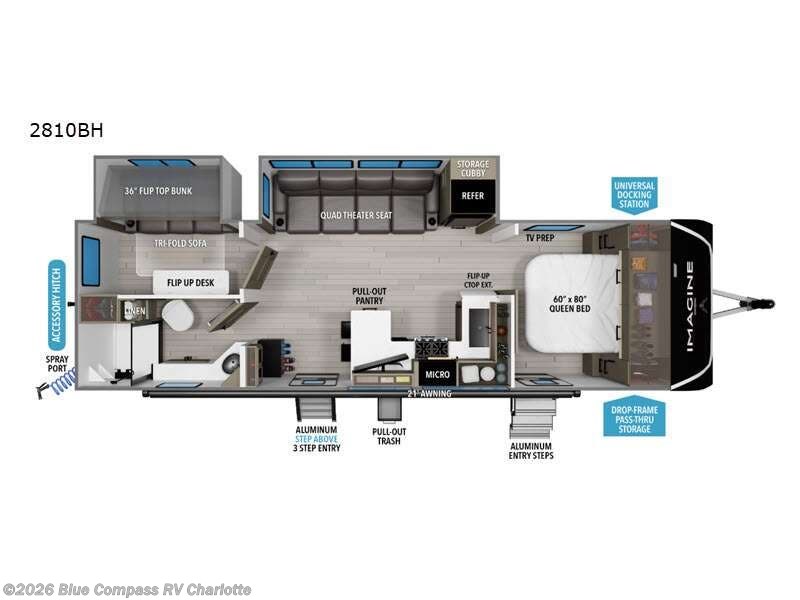 Used 2026 Grand Design Imagine 2810BH available in Concord, North Carolina