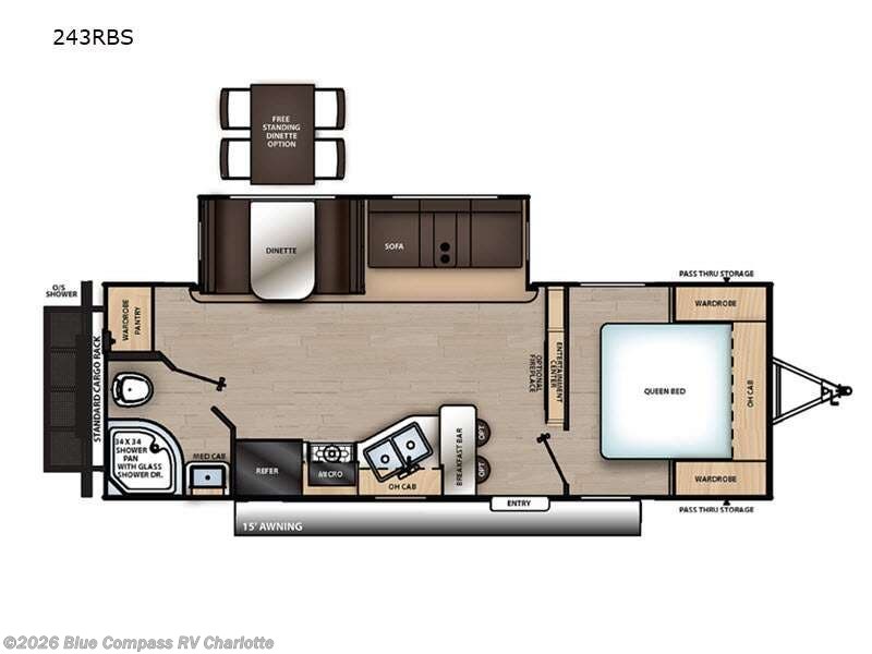 Used 2022 Coachmen Catalina Legacy 243RBS available in Concord, North Carolina
