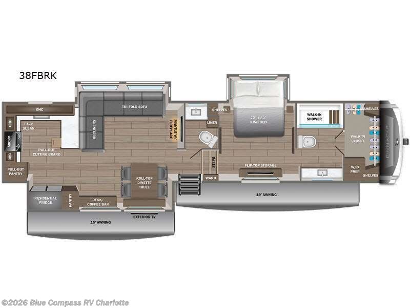 New 2027 Jayco Pinnacle 38FBRK available in Concord, North Carolina