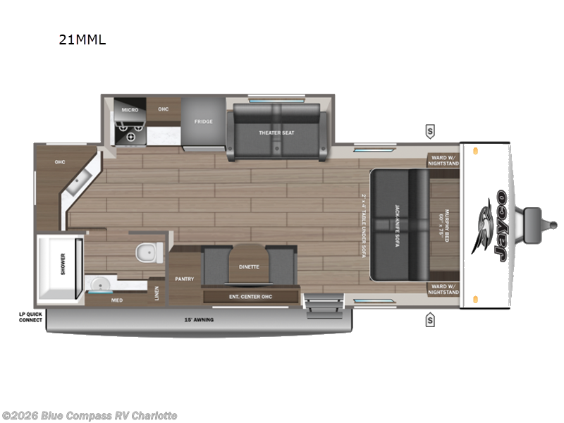 New 2027 Jayco Jay Feather 21MML available in Concord, North Carolina
