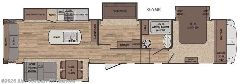 Used 2017  Forest River Sabre 365MB by Forest River from Blue Compass RV Charlotte in Concord, NC