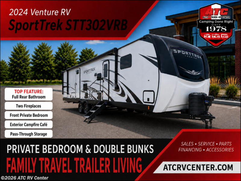 Used 2024 Venture RV SportTrek Touring Edition STT302VRB available in Cedar Rapids, Iowa