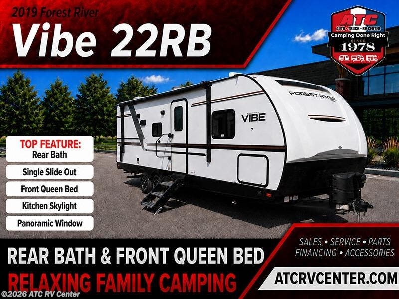Used 2019 Forest River Vibe 22RB available in Cedar Rapids, Iowa